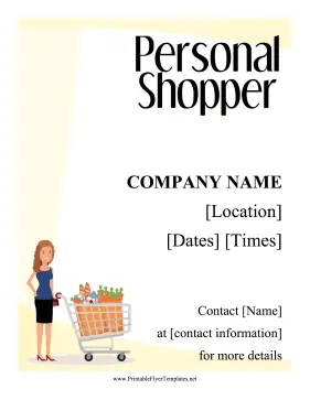 Personal Shopping Services  Personal shopper business, Personal
